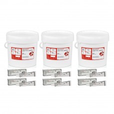 Zhermack Zetalabor Lab Putty - 15kg BULK PACK (3 x 5kg C400811) INCLUDES 6 x Indurent LAB 60ml Activator - Bulk Buy Price